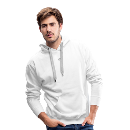 Sweat à capuche homme blanc - ONE LIFE COLLECTION - blanc