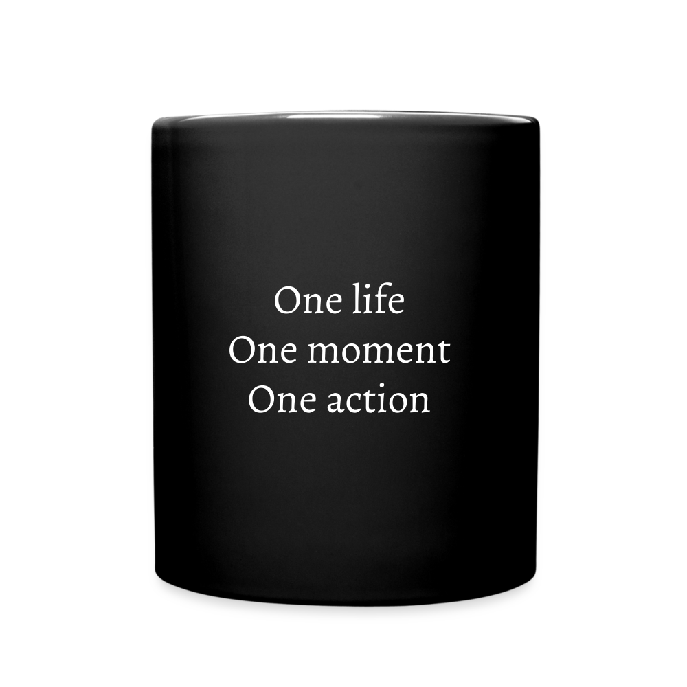 Mug noir - ONE LIFE COLLECTION - noir