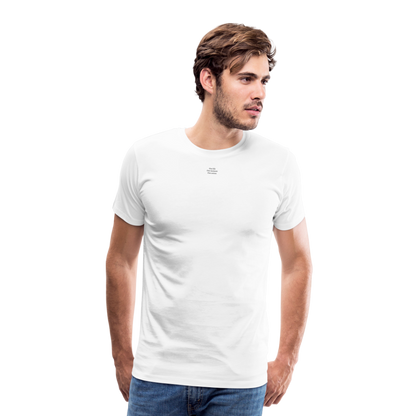 T-shirt Homme blanc - ONE LIFE COLLECTION - blanc