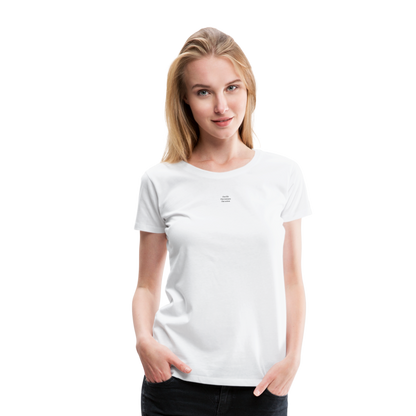 T-shirt femme blanc - ONE LIFE COLLECTION - blanc