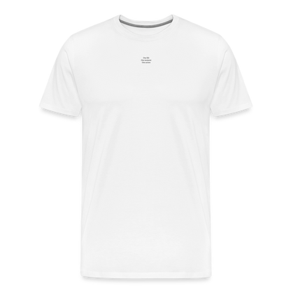 T-shirt Homme blanc - ONE LIFE COLLECTION - blanc