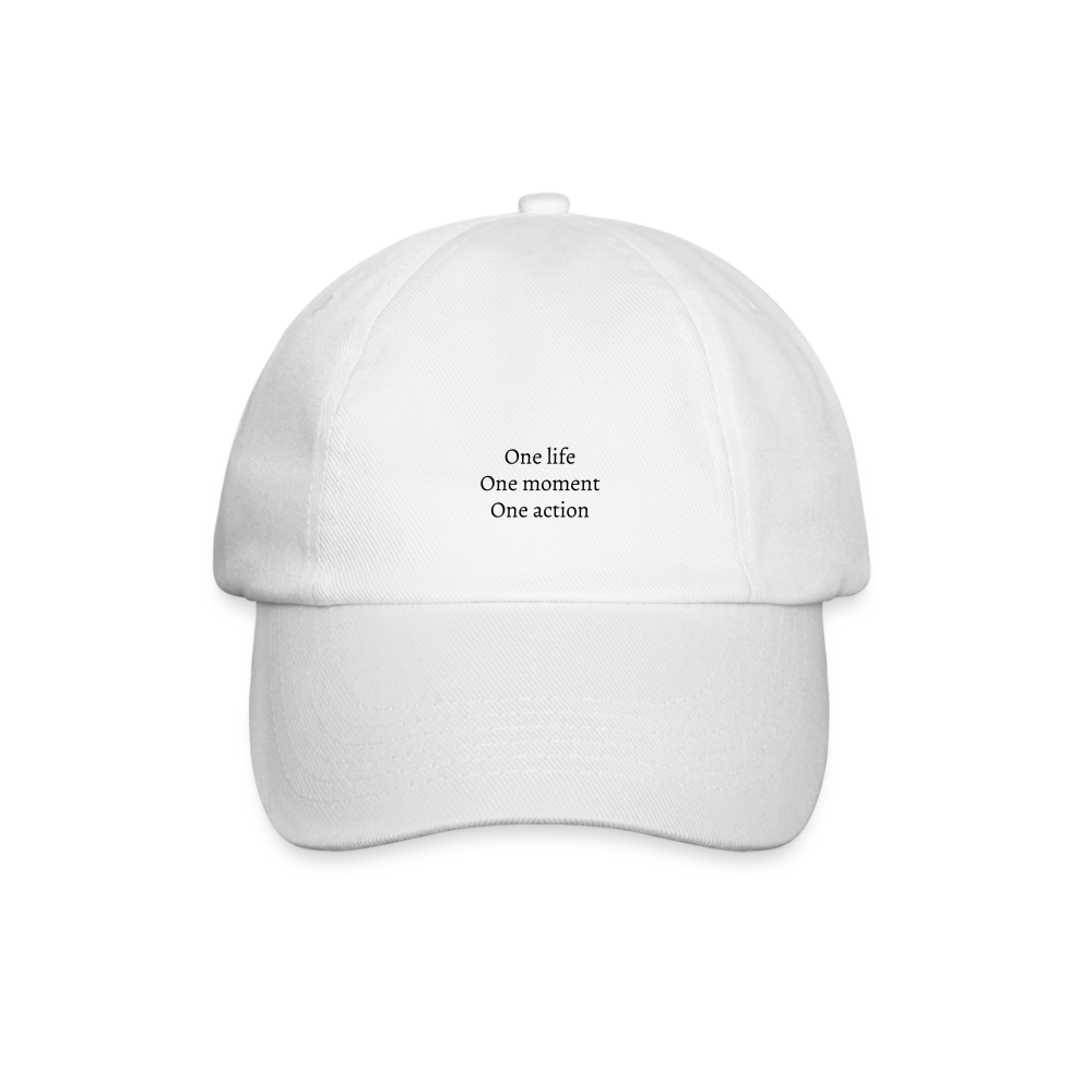 Casquette blanche - ONE LIFE COLLECTION - blanc/blanc