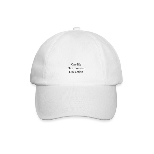 Casquette blanche - ONE LIFE COLLECTION - blanc/blanc