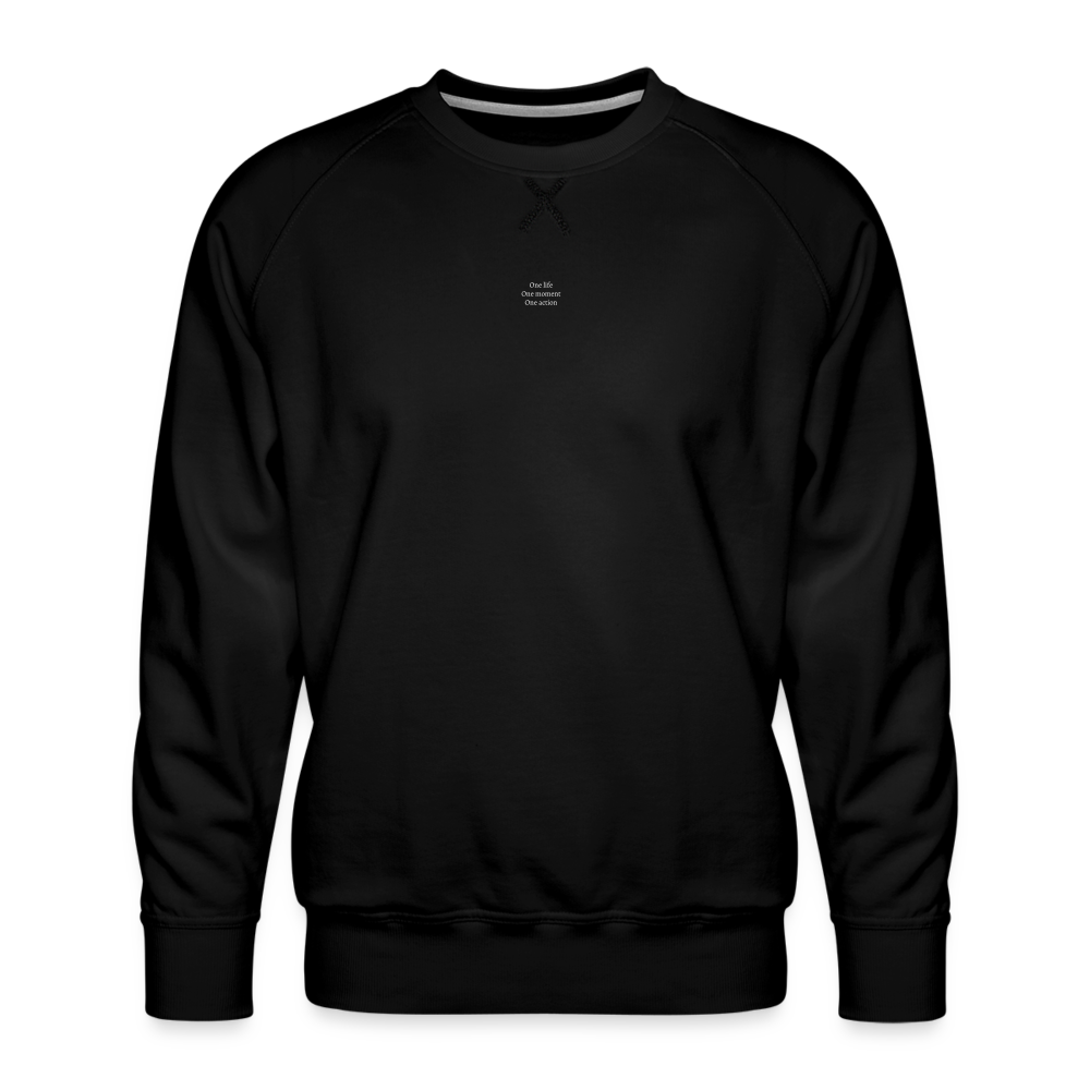 Sweat homme noir - ONE LIFE COLLECTION - noir