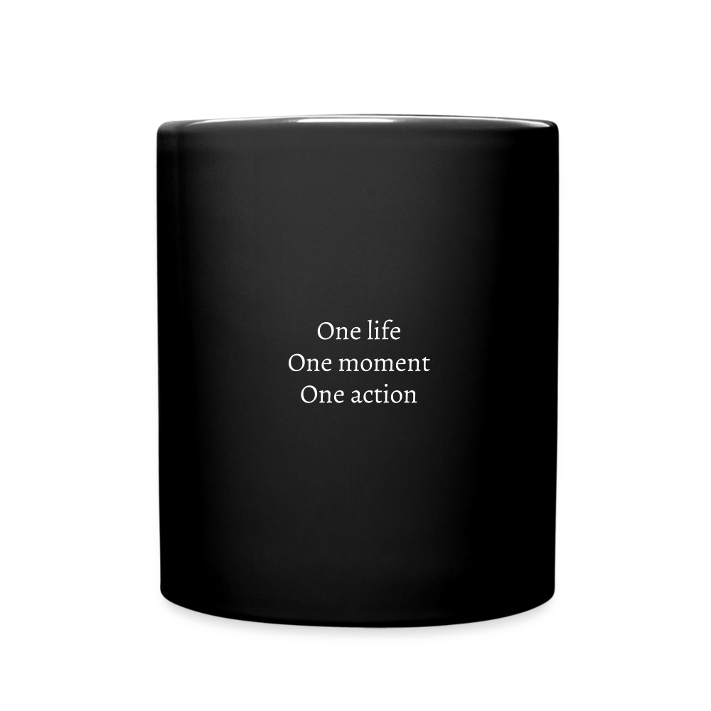 Mug noir - ONE LIFE COLLECTION - noir