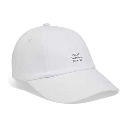 Casquette blanche - ONE LIFE COLLECTION - blanc/blanc