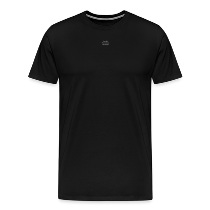 T-shirt homme noir - ONE LIFE COLLECTION - noir